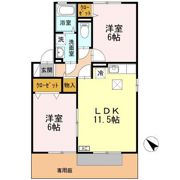 ラフィネ A/Bの間取り画像