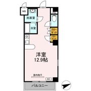 フェリオ甲府上石田の間取り画像
