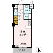 フェリオ甲府上石田の間取り画像
