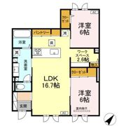 グランソラナ軽井沢の間取り画像