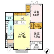 グランソラナ軽井沢の間取り画像