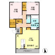 Riche(ﾘｯｼｭ) B棟の間取り画像