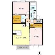 クレールの間取り画像