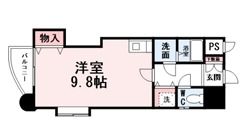 ギャラン小文字の間取り画像