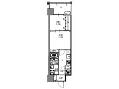 ギャラン中央の間取り画像