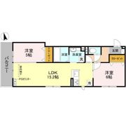 D-ROOM西院小米の間取り画像