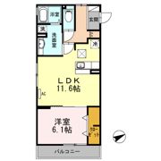 シャルムAの間取り画像