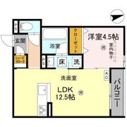 クレッシェンドⅥの間取り画像
