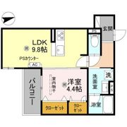 クレッシェンドⅥの間取り画像