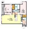 D-ROOM瓜破NORTHの間取り画像