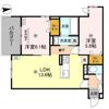 D-ROOM瓜破NORTHの間取り画像
