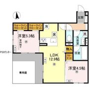 クレスト平野南の間取り画像