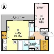 クレスト平野南の間取り画像