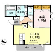 フレアコートの間取り画像