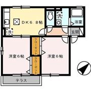ジュパール Ⅰ棟の間取り画像
