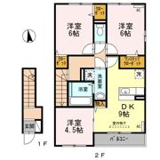 ディールーム清水東町Ⅱの間取り画像