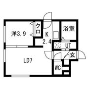 LUX FORT Ⅲ (ラグ フォート3)の間取り画像