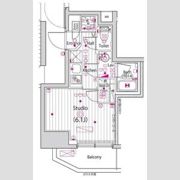 ガーラ・ステーション横浜子安の間取り画像