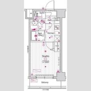 ガーラ・ステージ横濱関内の間取り画像