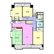 スカイヒルズ植田の間取り画像