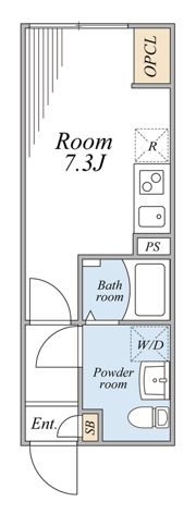 オークノワール綾瀬の間取り画像