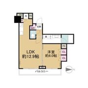 シティタワー名古屋久屋大通公園の間取り画像