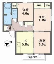 ユーコーポの間取り画像