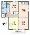 ユーコーポの間取り画像