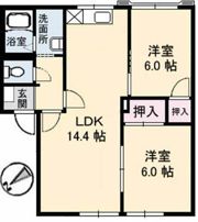 グリーンいなばの間取り画像