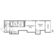 シノケンハーモニー 加美北Ⅱの間取り画像