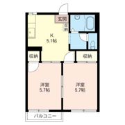 ハイツ スズキの間取り画像