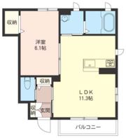 グランボヌールの間取り画像