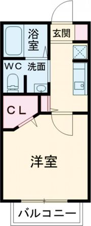 ジュネスヴィラージュの間取り画像