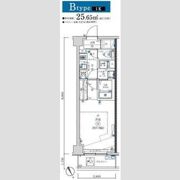 MAXIV CROS梅島の間取り画像