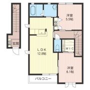 ミキホームAの間取り画像