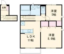 ヴィラタカツカの間取り画像