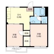 サンライズコーポの間取り画像