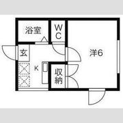 レジデンスシカマの間取り画像