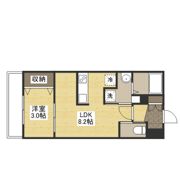 月光福山中央壱番館の間取り画像