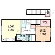 ブライトヒルズ駅南の間取り画像