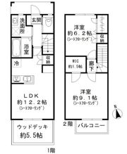 パークガーデンテラス オハナの間取り画像
