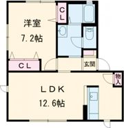 Selena ～セレナ～ Bの間取り画像