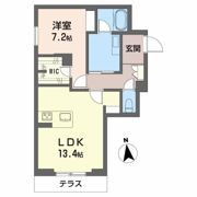 シャーメゾンソレイユの間取り画像