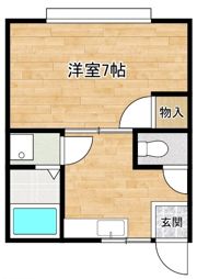 オリバーハイツの間取り画像