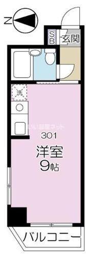 タウンシップ川崎の間取り画像