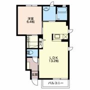 レイクシャングリラBの間取り画像