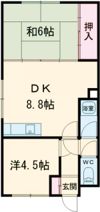 アクアマリン富岡の間取り画像