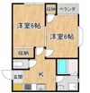 エクセレントハウスBの間取り画像