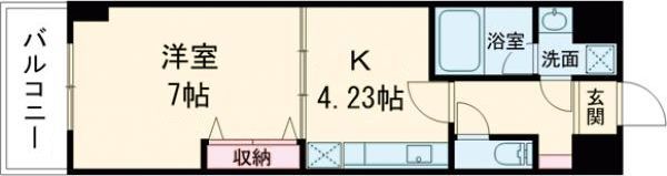 エンゼルプラザeastIIの間取り画像
