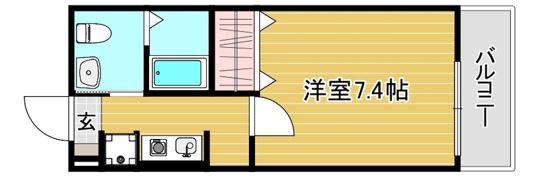 仮称）casamento西片江1丁目の間取り画像